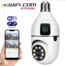 Urfakent Çift Kameralı Duy Girişli Kablosuz Wifi Kamera