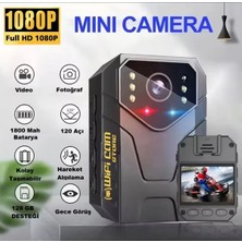 Urfakent Wifi Li Gece Görüşlü Ekranlı Yaka Kamerası