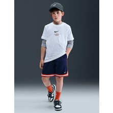 Nike B Nsw Athl Tee Unisex Beyaz Pamuklu Spor T-Shirt - İH5202-100