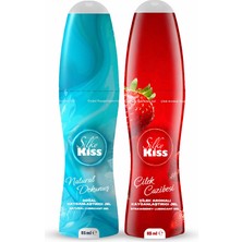 Silky Kiss 2'li Kayganlaştıcı Jel - Çilek Jel & Natural Jel