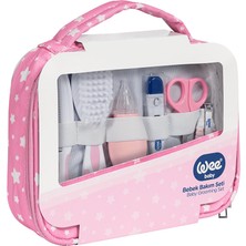 Wee Baby Bebek Bakım Seti - Pembe (4 Adet)
