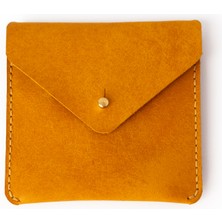 Mimas Design Envelope Mini Cüzdan  El Yapımı  Deri