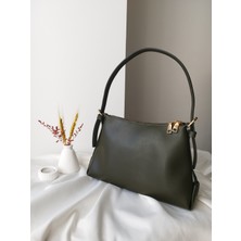 Vivazzaluxe Modern Tasarım Deri Orta Boy Kadın El, Kol, Clutch Çanta