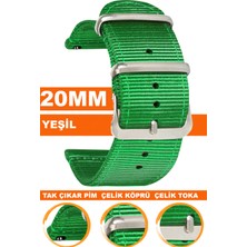  samsung galaxy 4 5 5 pro 6 40mm-42mm-44mm-46mm kasa uyumlu 20mm premıum nato kumaş tekstil saat kordonu kayışı f39clds-g