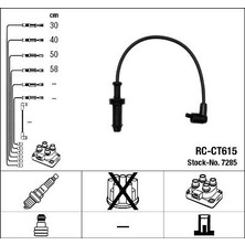 Ngk 7285 Buji Kablosu RC-CT615 P106 91-96 P306 97-02 Part-Berlıngo 96-05 1.4-1.6 5967.P1-5967.N6-5967.L9-5967.L5