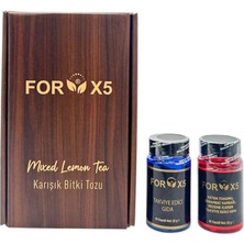 Forx5 Form Kontrolüne Destek–bitkisel Kapsüller & Bitkisel Limon Aromalı Karışım