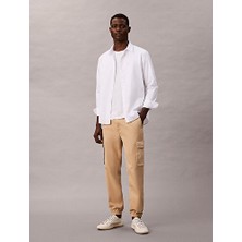 Calvin Klein Erkek Twill Skinny Fit Kargo Pantolon