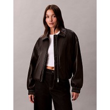 Calvin Klein Kadın Suni Deri Ceket