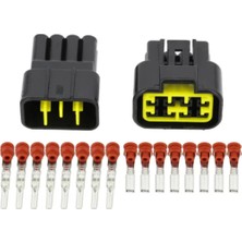 İTHAL Oto Elektrik Konnektör Takım - Erkek/dişi (8 Pin)