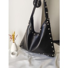 Vivazzaluxe Vintage Model Deri Büyük Boy Kadın El, Kol, Omuz Çanta