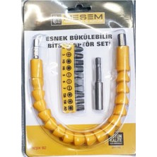 Sedef Power Tools Esnek Bükülebilir Akrobat Bits Uzatma Seti 12 Parça