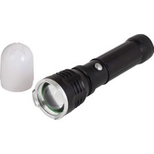 Hsc Bilişim Police Ps-22 Cree LED Zoom Mıknatıslı Şarjlı El Feneri
