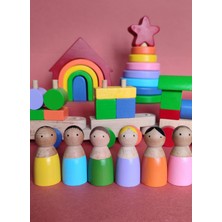 Natur Baby Kids 6lı Peg Bebek Seti