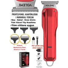 Pazarcan V-0085B Saç Sakal Ense Çizim Lazer Öncesi Kişisel Bakım Unisex Tıraş Makinesi