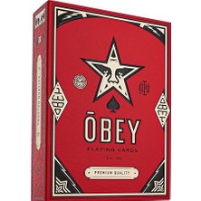 Theory11 Obey Red Oyun Kartı