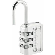 Hsc Bilişim 3 Şifreli Dolap Masa Çanta Güvenlik Mini Kilit