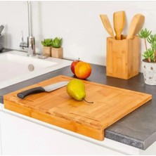 Hsc Bilişim Ahşap Tezgah Üstü Kesme Tahtası Küçük Boy