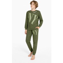 Tarık Erkek  Çocukpenye Uzun Kol Pijamatakımı