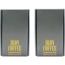 Iron Coffee Bitkisel Kahve Karışımı-Kilo Kontrolüne Yardımcı-2’li Set