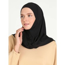 Ecardin Çeneli Gözenekli Kumaş Scarfs Hijab