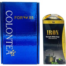 Iron Bitkisel Sindirim Destek Çayı – Bitkisel Bağırsak Düzenine Destek Toz Karışım