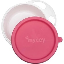 SHC4200 Mycey Kapaklı Mama Tabağı - Pembe