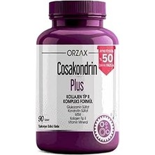 SHC4200 Orzax Cosakondrin Plus, 90 Tablet, Aromasız