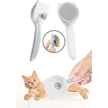 Dexpet Otomatik Temizlenen Tuşlu Evcil Hayvan Fırçası Kedi Köpek Tüy Toplayıcı