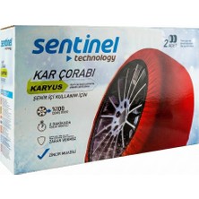 Sentinel Karyus Kar Çorabı – Zincir Muadili, Kolay Montajlı ( L )