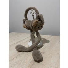 ZYC Sevimli Köpek Karekterli Hareketli ve Sesli Soft Peluş Kulaklık