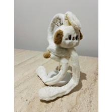 ZYC Sevimli Köpek Karekterli Hareketli ve Sesli Soft Peluş Kulaklık