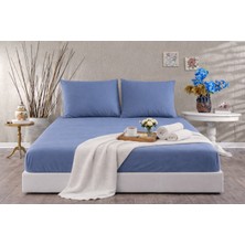 Vionetta Ranforce %100 Pamuk Lastikli Çarşaf Takımı |  Yastık Kılıfı