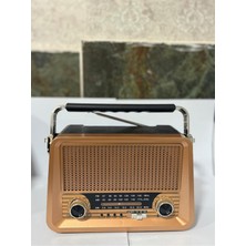 Everton Rt 756 Büyük Boy Bluetooth Nostajık Radyo Müzik Çalar Fm/am/sw 3 Band