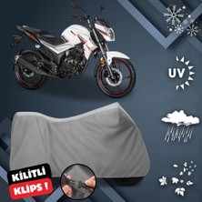 ULTRASHOP Rks Titanium 220 Motosiklet Branda Su geçirmez Motor Branda