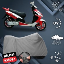 ULTRASHOP Mondial 150 Hs Motosiklet Branda Su Geçirmez Motor Branda