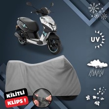 ULTRASHOP Peugeot Kısbee 50 Motosiklet Branda Su Geçirmez Motor Branda