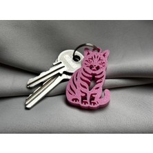 Yerli Anahtarlık Kedi Modeli Hafif