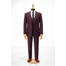 Classics Men Erkek Italyan Kesim Slim Fit Yelekli Takım Elbise - 7494