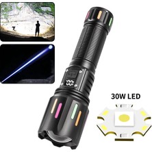 Hsc Bilişim PS-9954 30W Zoomlu LED Özellikli Şarjlı Profesyonel El Feneri