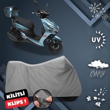 ULTRASHOP Rks Pesaro 125 Motosiklet Branda Su geçirmez Motor Branda