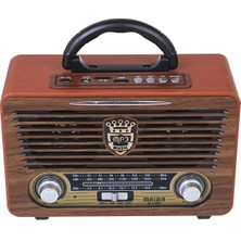 M115 Dvs Çok Fonksiyonlu USB Sd Bluetooth Nostaljik Radyo