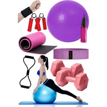 Feyza Design Tam Donanımlı Pilates ve Yoga Seti, Konforlu Minder ile Ekonomik Fırsat