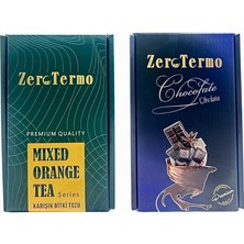 Zerotermo Bitkisel Portakal Aromalı Karışım – Bitkisel Toz Çikolata Formu