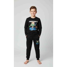 Özsa Karakter Erkek Çocuk Şardonlu Kışlık Eşofman Takımı