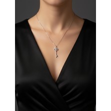 Zarene Silver Asil Anahtar Kolye 925 Ayar