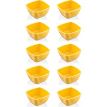 GastroPlast 10 Adet Kırılmaz Sosluk – Kahvaltılık, Reçellik, Meze ve Tatlı Servis Kabı | Isıya Dayanıklı Polikarbon Mini Kase | Ev ve Restoran Için