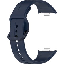 Dexmon Xiaomi Redmi Watch 4 5 6 / Xiaomi Smart Band 9 Pro 8 Pro Uyumlu Tokalı Çizgi Desenli Silikon Kordon