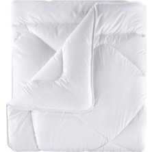 Sarev Silikon Ranforce Yorgan King Sıze Beyaz Standart