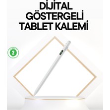 Zero Land Sptrns Ipad Uyumlu 1.5mm Pom Uçlu Dokunmatik Kalem Uzun Kullanım Süreli Stylus