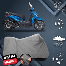 ULTRASHOP Pıaggıo Beverly S 400 Motosiklet Branda Su Geçirmez Motor Branda